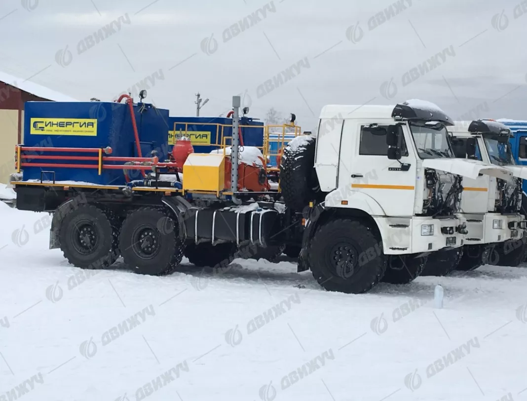 Цементировочный агрегат СИН35 на шасси КАМАЗ 43118-50 без ВПБ