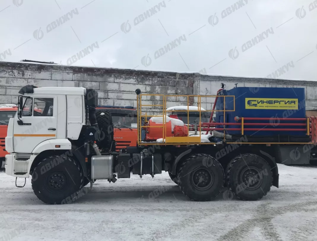 Цементировочный агрегат СИН35 на шасси КАМАЗ 43118-50 без ВПБ