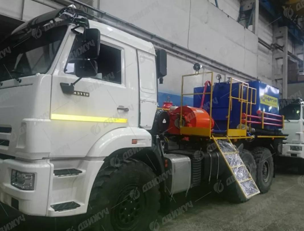 Цементировочный агрегат СИН35 на шасси КАМАЗ 43118-50 без ВПБ