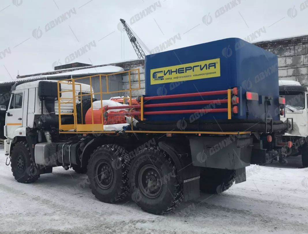 Цементировочный агрегат СИН35 на шасси КАМАЗ 43118-50 без ВПБ