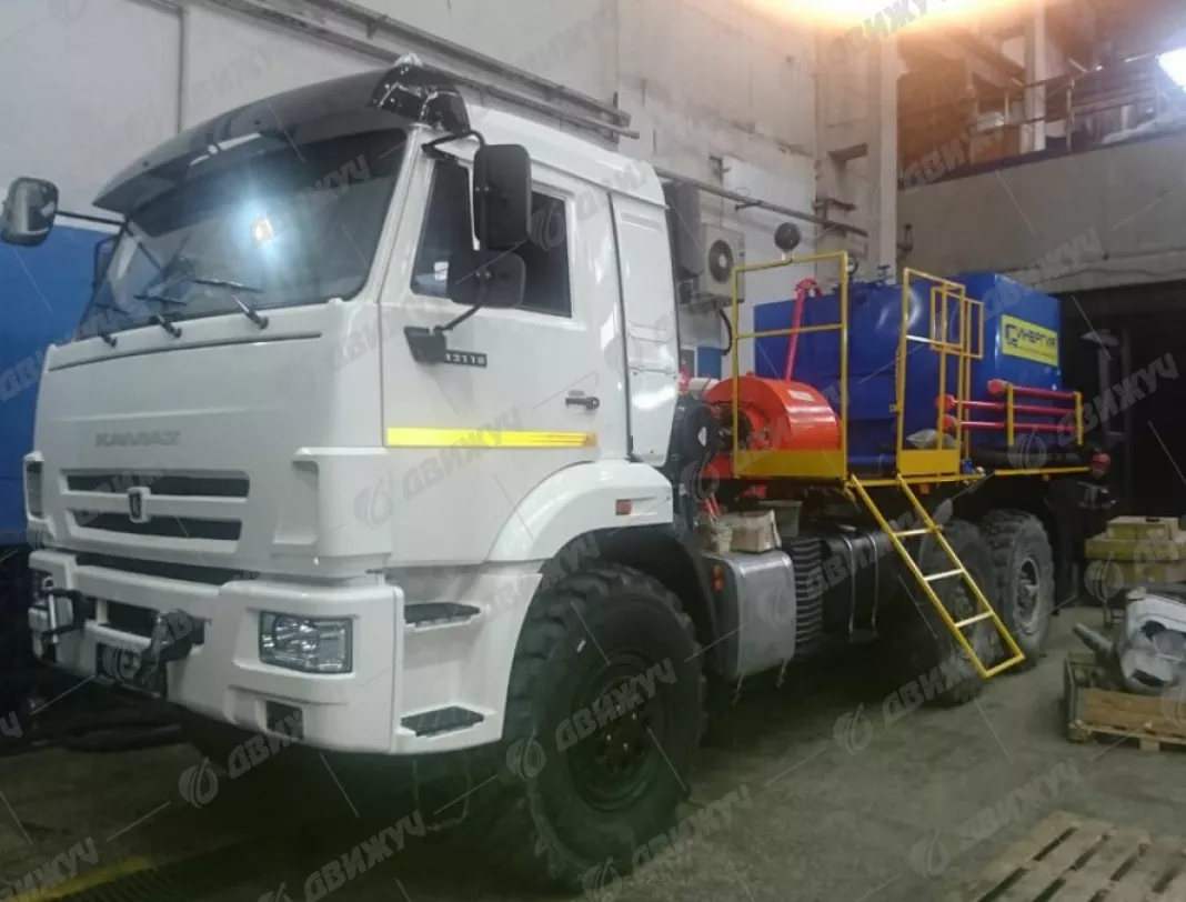 Цементировочный агрегат СИН35 на шасси КАМАЗ 43118-50 без ВПБ