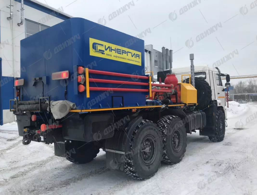 Цементировочный агрегат СИН35 на шасси КАМАЗ 43118-50 без ВПБ