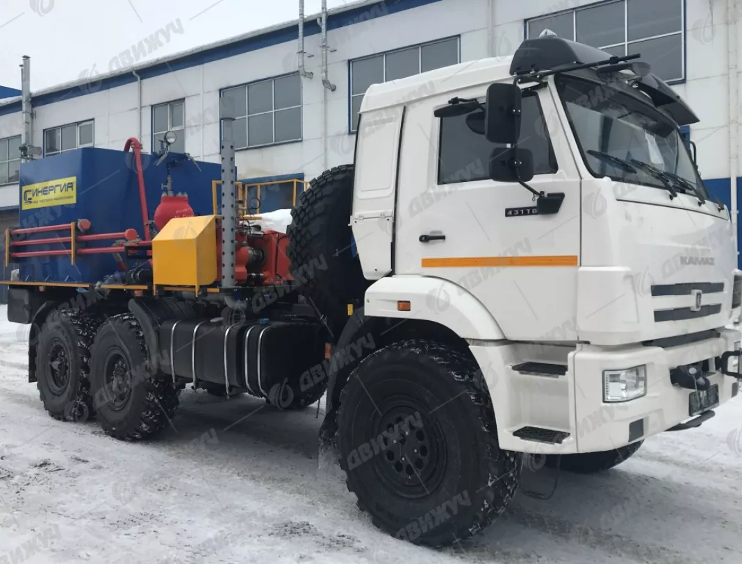 Цементировочный агрегат СИН35 на шасси КАМАЗ 43118-50 без ВПБ
