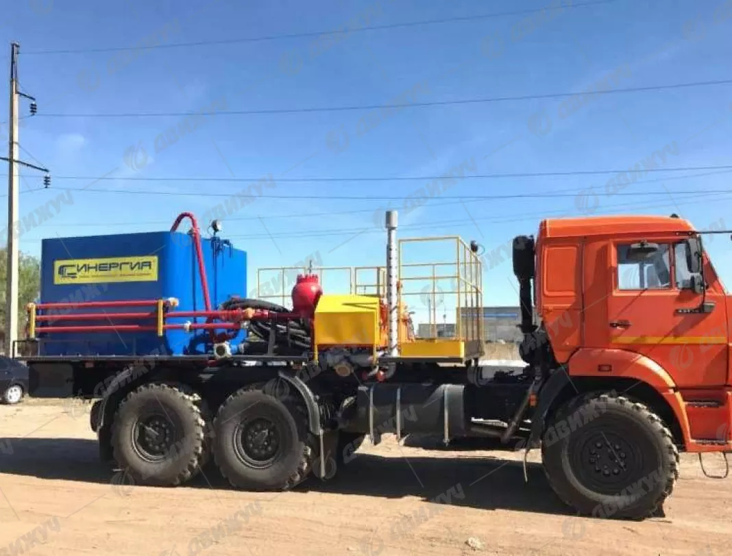Цементировочный агрегат СИН35 на шасси КАМАЗ 43118-50 без ВПБ