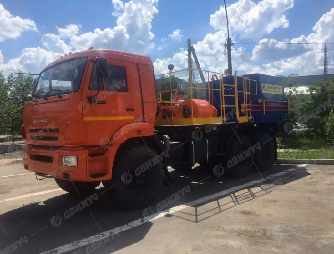 Цементировочный агрегат СИН35 на шасси КАМАЗ 43118-50 без ВПБ