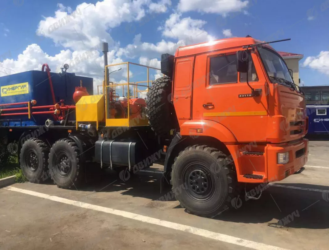 Цементировочный агрегат СИН35 на шасси КАМАЗ 43118-50 без ВПБ