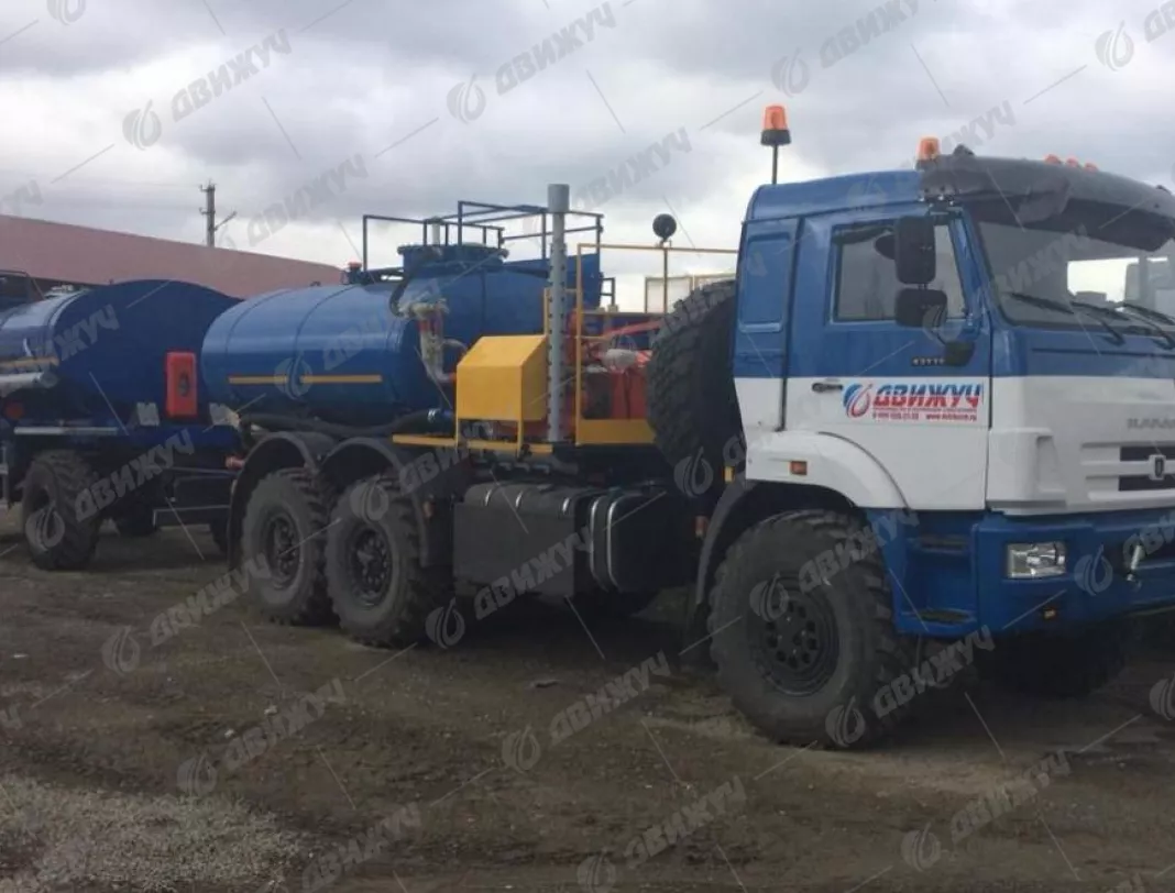 Агрегат кислотной обработки скважин СИН-32 КАМАЗ-43118-50 (КПП 154, 32 МПа, диаметр плунжера 125)