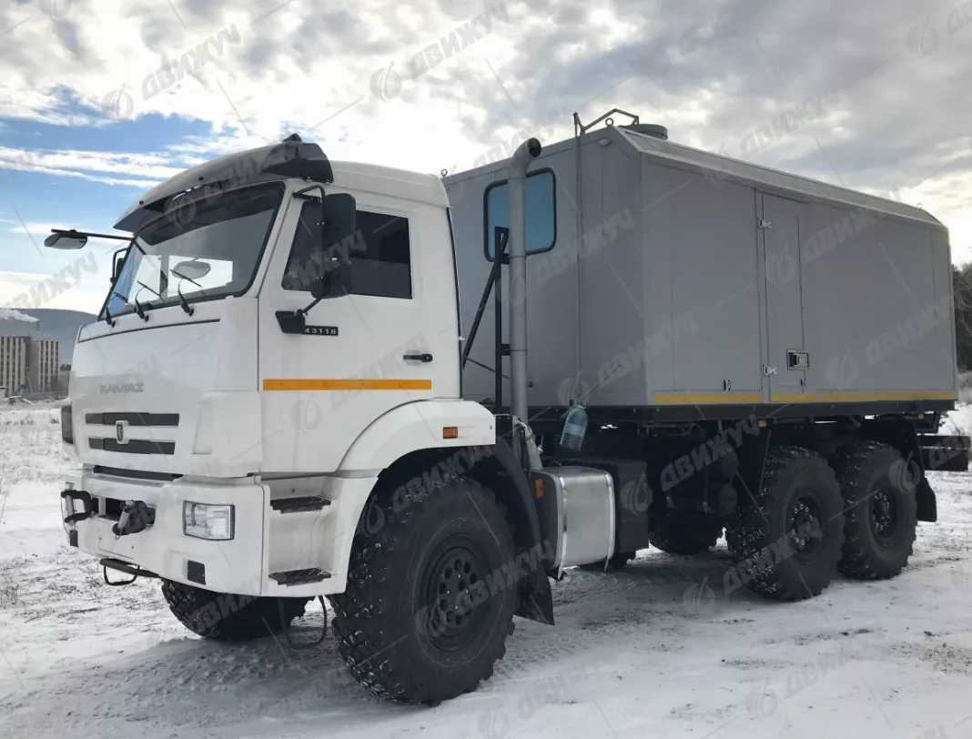 ППУА 1600/100 на шасси КамАЗ 43118-50 (насос 1,1 ПТ)
