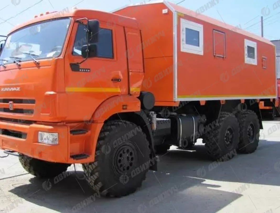 ПАРМ (Мастерская передвижная) с токарным станком на шасси КАМАЗ 43118-50