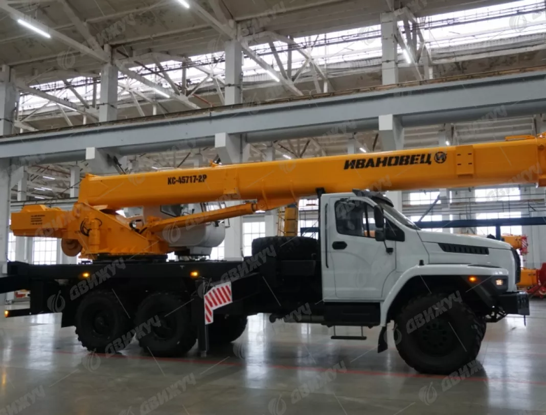 Автокран Ивановец КС-45717-2Р  УРАЛ-4320 NEXT