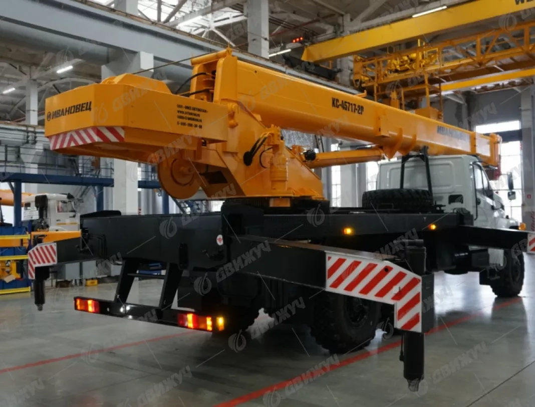 Автокран Ивановец КС-45717-2Р  УРАЛ-4320 NEXT