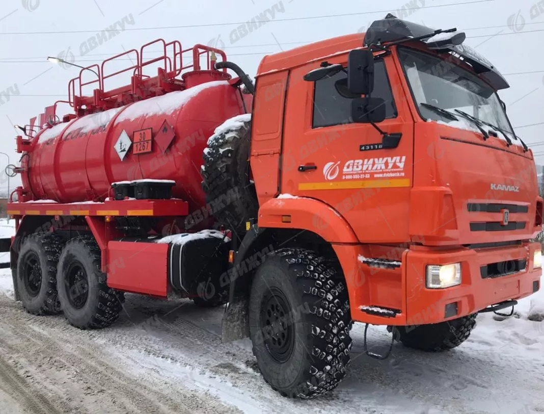 АКН-10 на шасси КАМАЗ 43118-50 (насос КО 505)