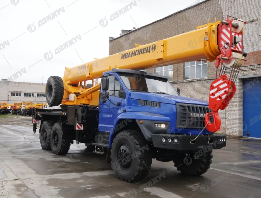 Автокран Ивановец КС-45717-2 на шасси УРАЛ-4320 NEXT