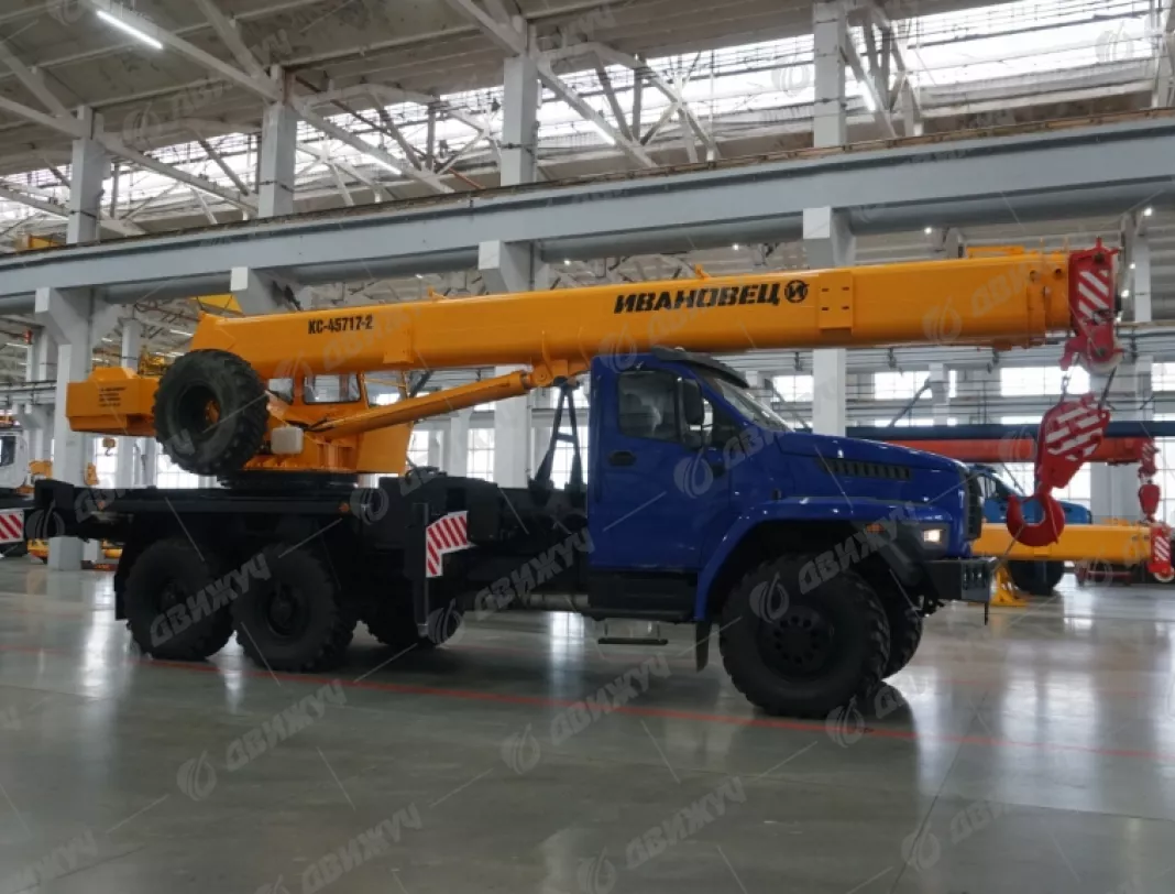 Автокран Ивановец КС-45717-2 на шасси УРАЛ-4320 NEXT