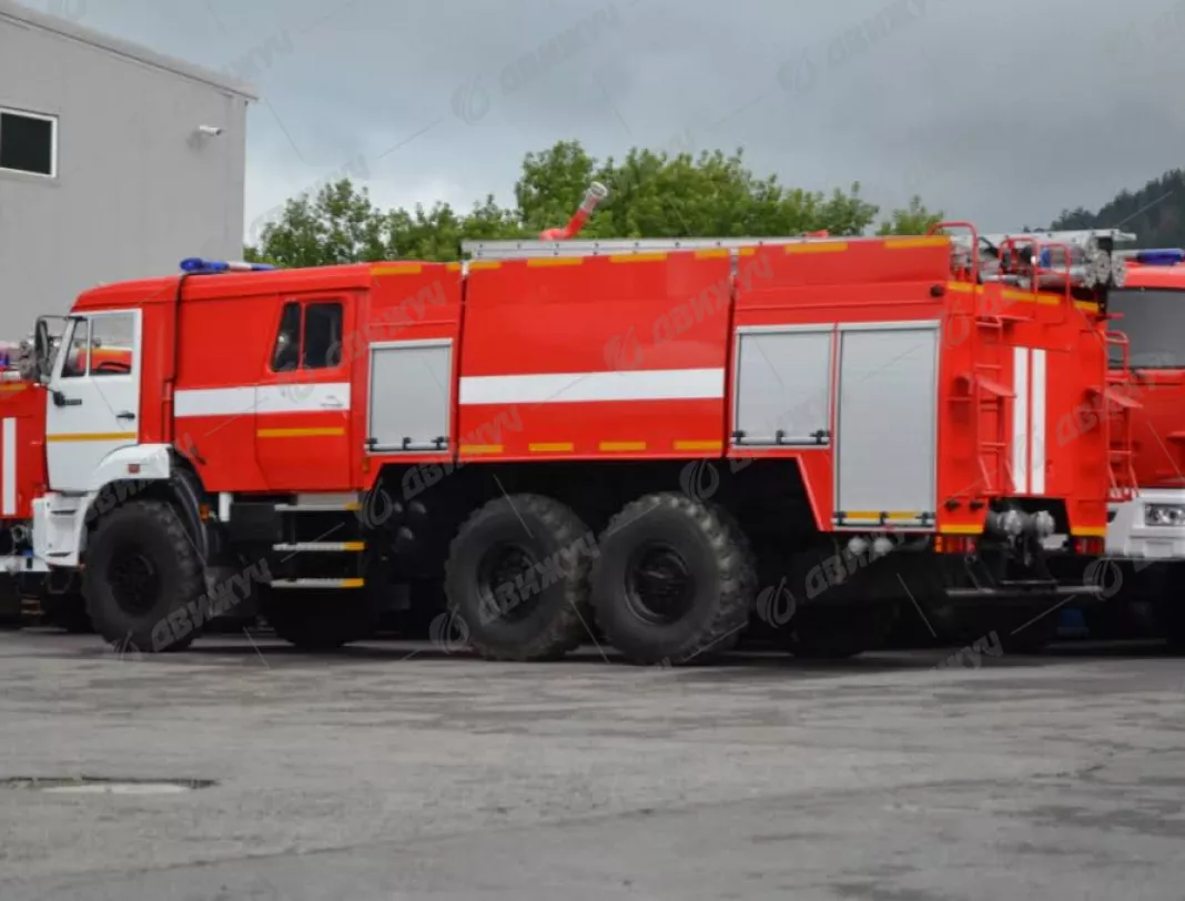 Автоцистерна пожарная АЦ-7,0-40 на шасси КАМАЗ-43118