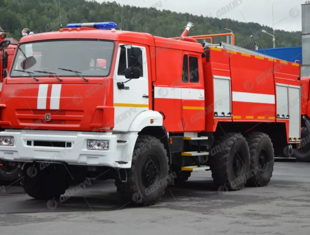 Автоцистерна пожарная АЦ-7,0-40 на шасси КАМАЗ-43118
