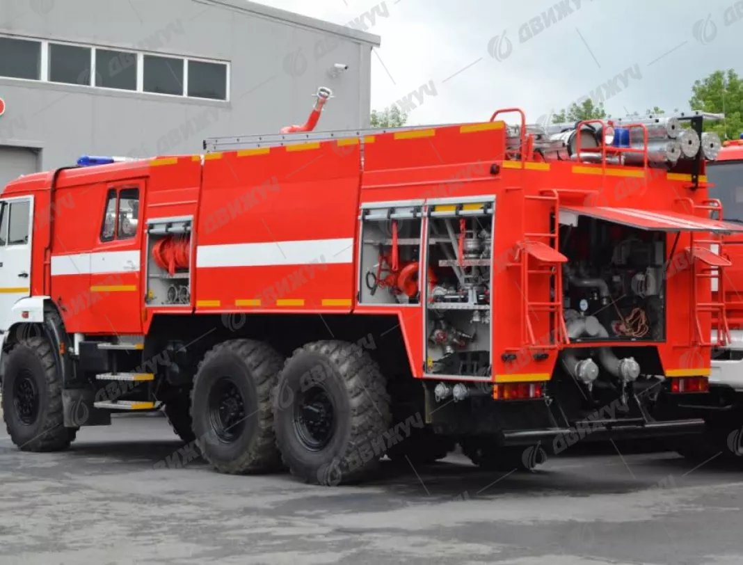 Автоцистерна пожарная АЦ-7,0-40 на шасси КАМАЗ-43118