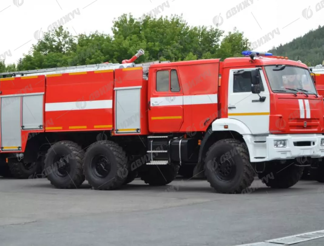 Автоцистерна пожарная АЦ-7,0-40 на шасси КАМАЗ-43118