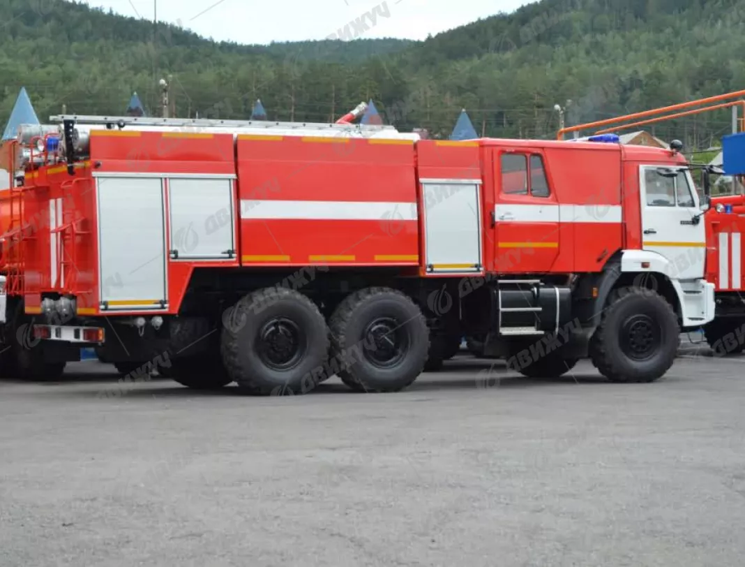 Автоцистерна пожарная АЦ-7,0-40 на шасси КАМАЗ-43118