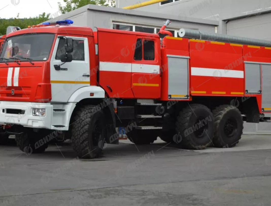 Автоцистерна пожарная АЦ-7,0-40 на шасси КАМАЗ-43118