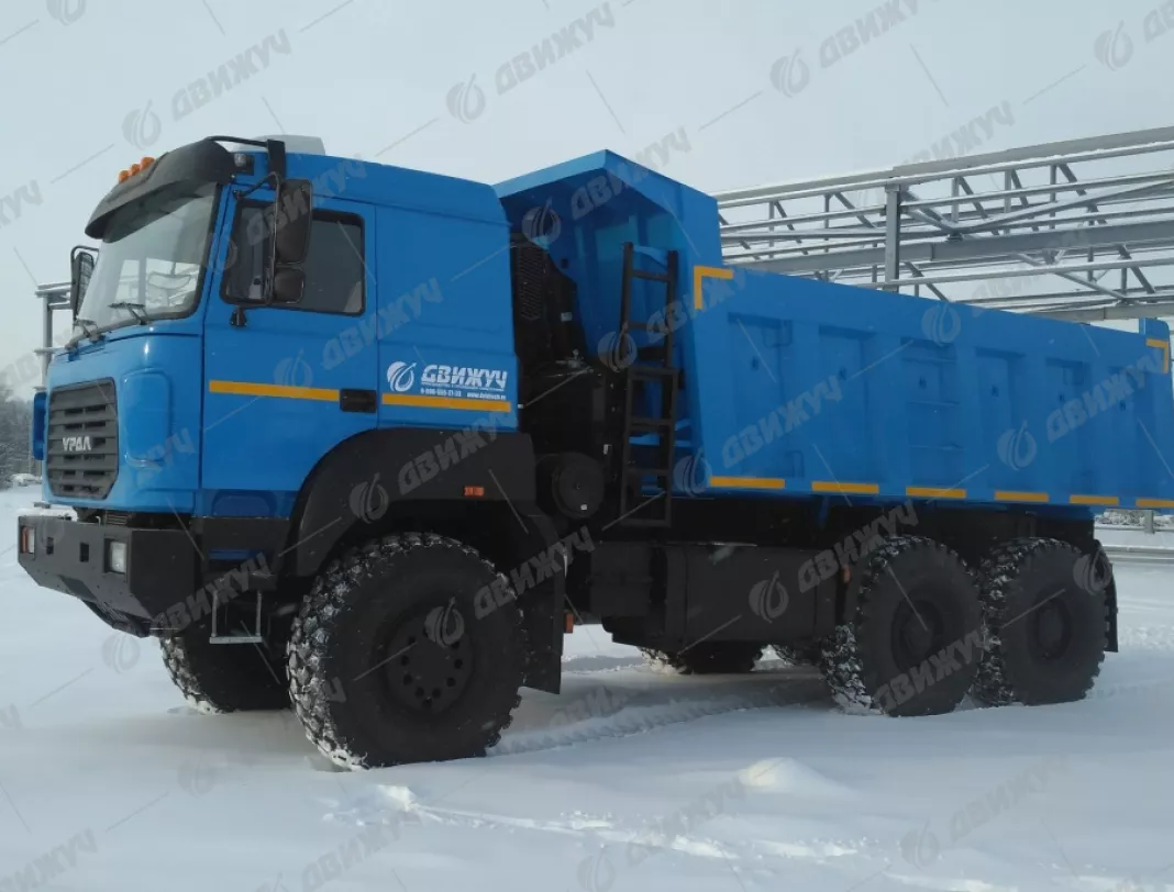 Самосвал Урал 6370 (задняя разгрузка)