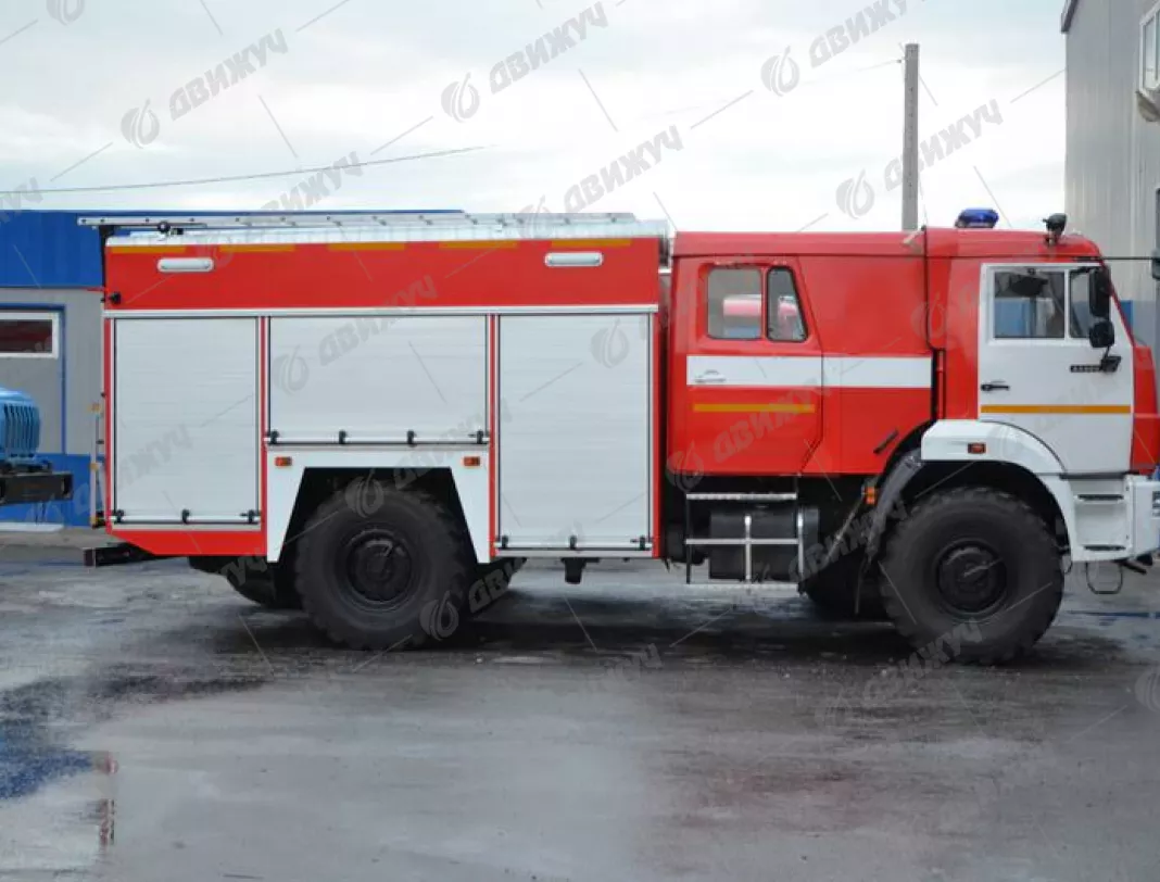Автоцистерна пожарная АЦ-3,0-40 на шасси КАМАЗ-43502
