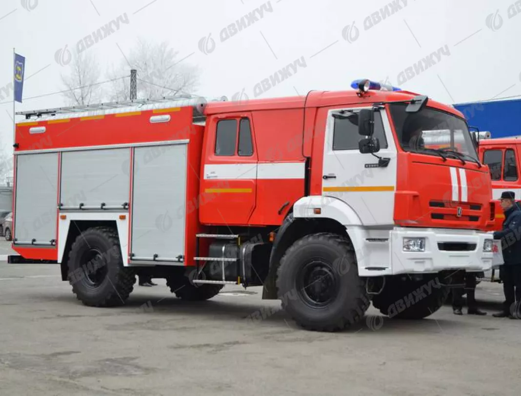 Автоцистерна пожарная АЦ-3,0-40 на шасси КАМАЗ-43502