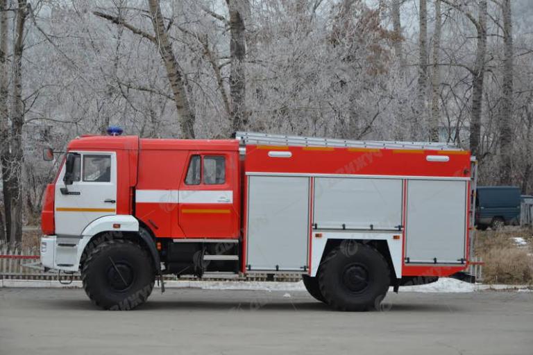 Автоцистерна пожарная АЦ-3,0-40 на шасси КАМАЗ-43502