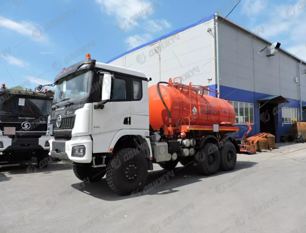 АКН-ОД 14 на шасси Shacman X3000 6х6 (SX42586V385) (Односкатная ошиновка)