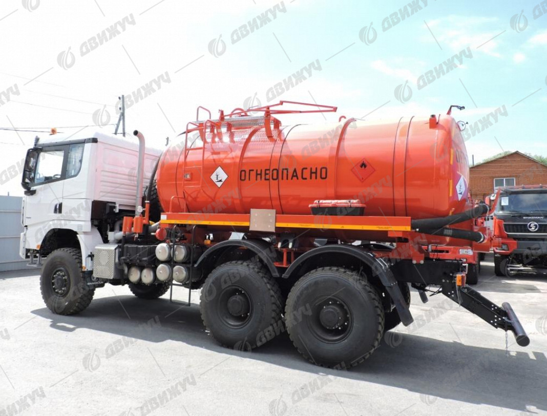 АКН-ОД 14 на шасси Shacman X3000 6х6 (SX42586V385) (Односкатная ошиновка)