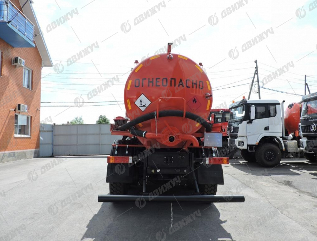 АКН-ОД 14 на шасси Shacman X3000 6х6 (SX42586V385) (Односкатная ошиновка)