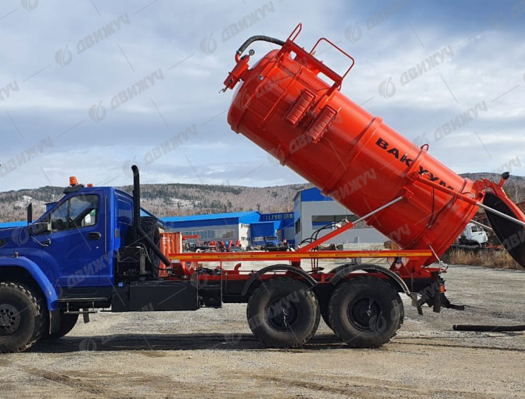 АКНС-10 на шасси Урал Next 4320-74Е5 (насос КО-510)