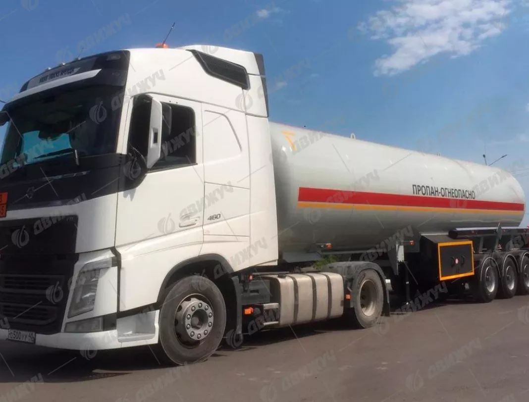 Полуприцеп-цистерна газовоз ППЦТ-50 (50 кубов)