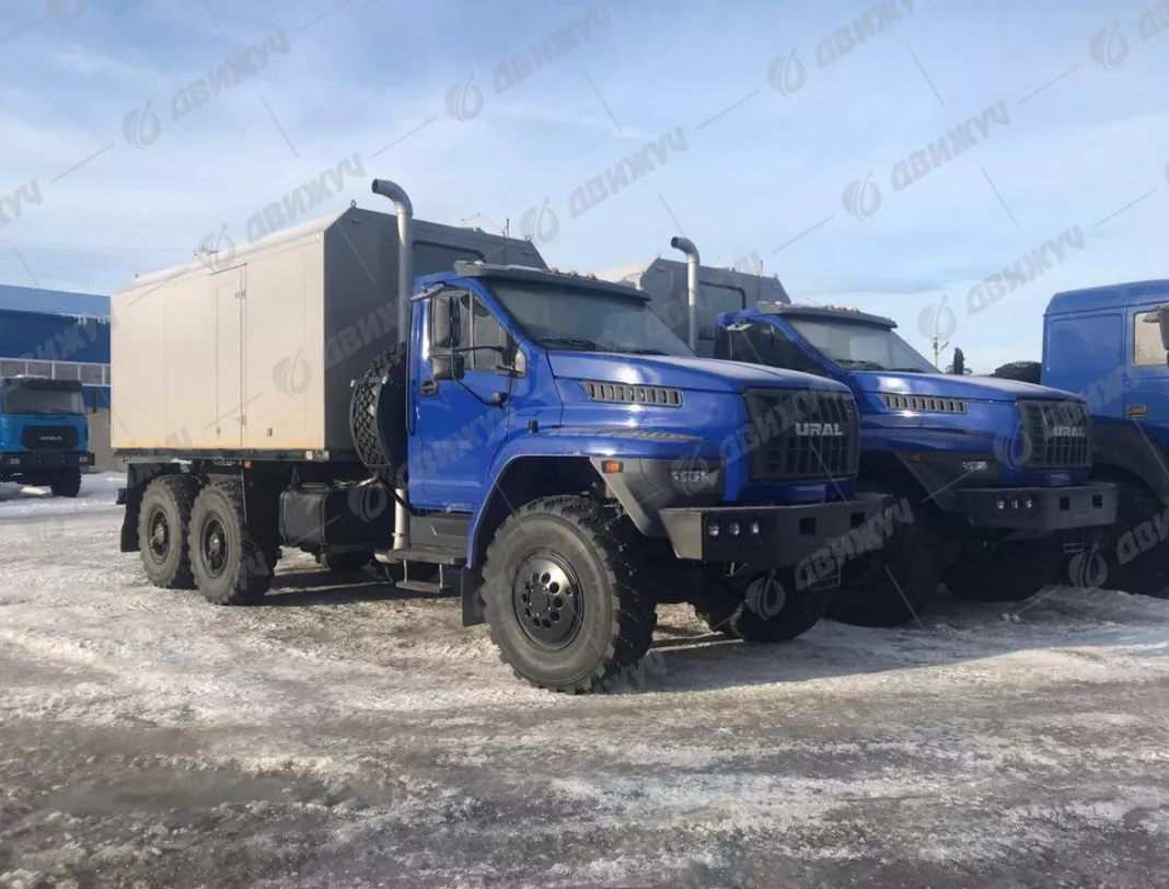ППУА 1600/100 на шасси Урал Next 4320-6952-72 (насос 1,1 ПТ)