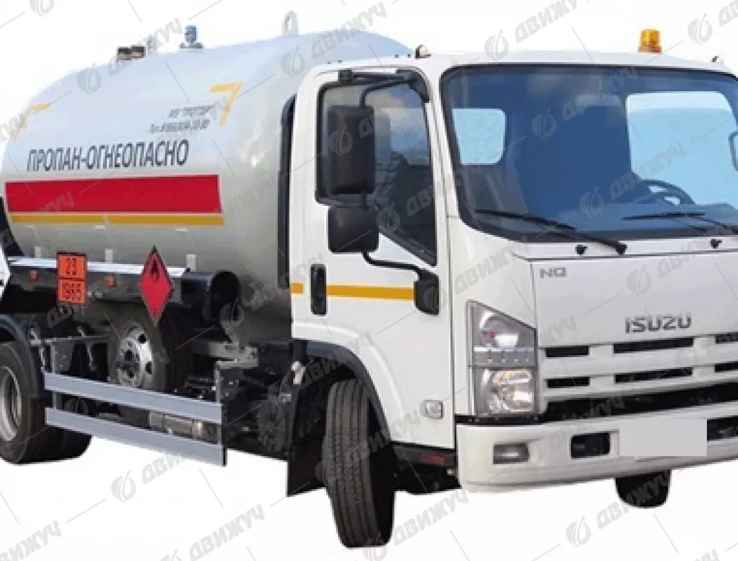 Газовоз АЦТ-7 на шасси ISUZU