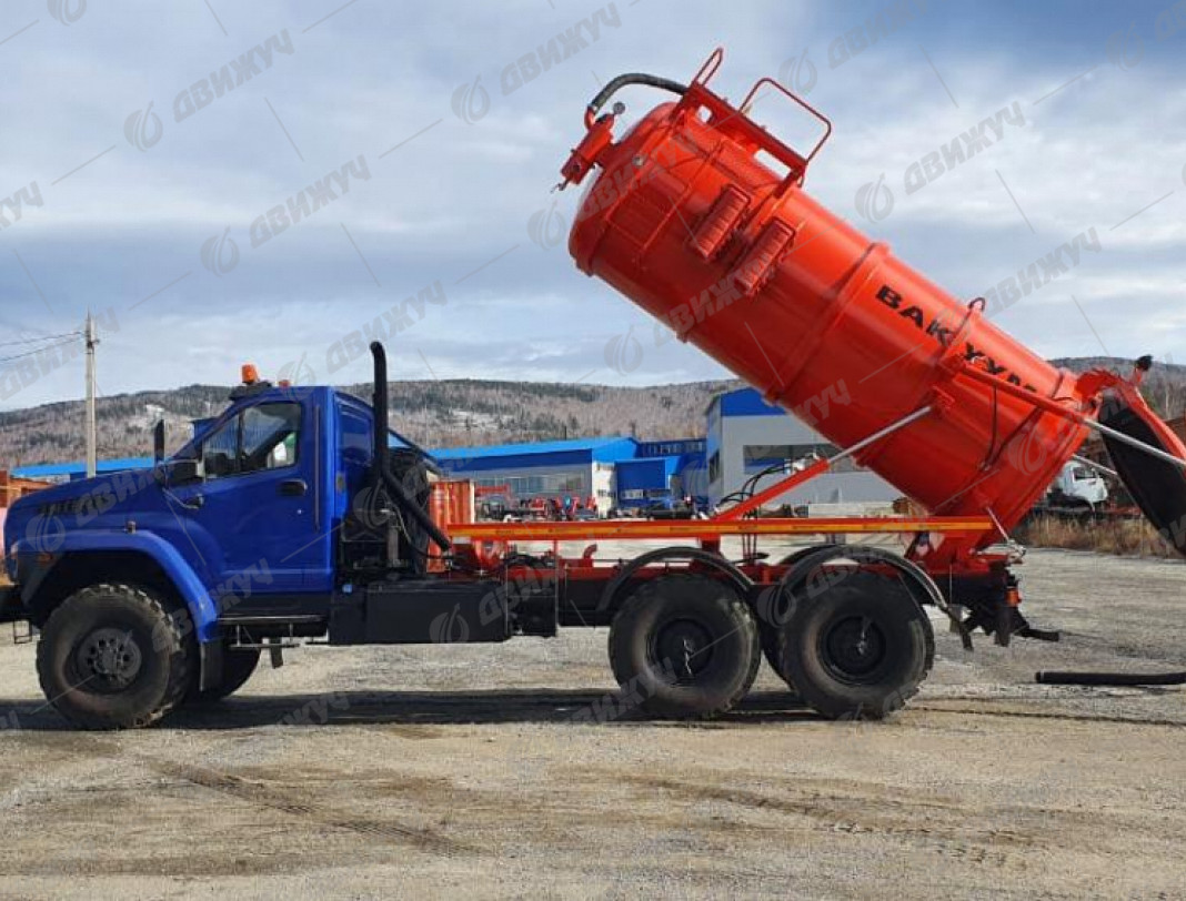 АКНС-10 на шасси Урал Next 4320-74Е5 (насос КО-505)