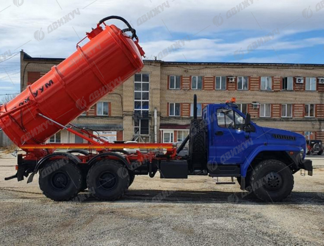 АКНС-10 на шасси Урал Next 4320-74Е5 (насос КО-505)