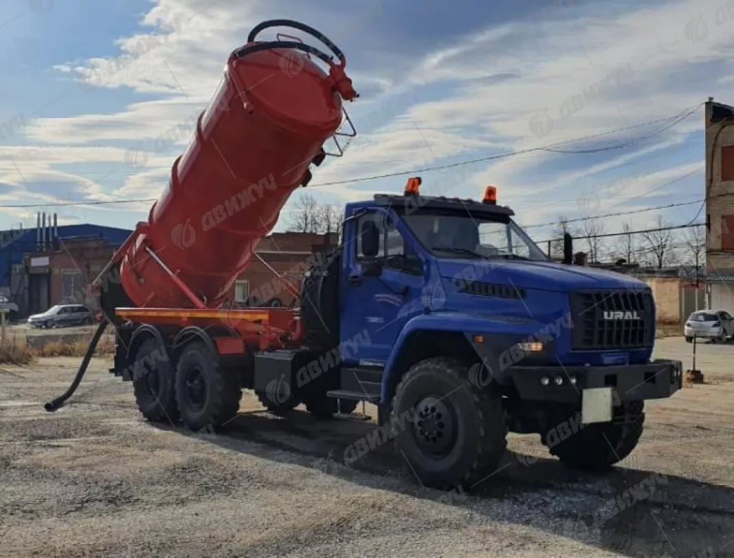 АКНС-10 на шасси Урал Next 4320-74Е5 (насос КО-505)