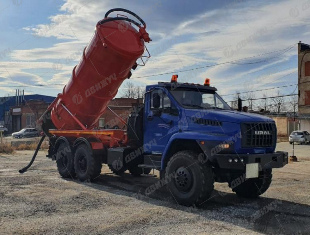 АКНС-10 на шасси Урал Next 4320-74Е5 (насос КО-505)