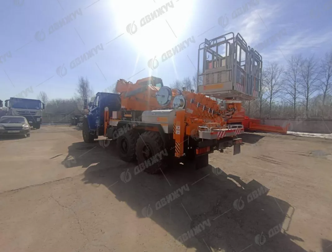 Автогидроподъемник Hansin 450А на шасси Урал 4320-72Е5