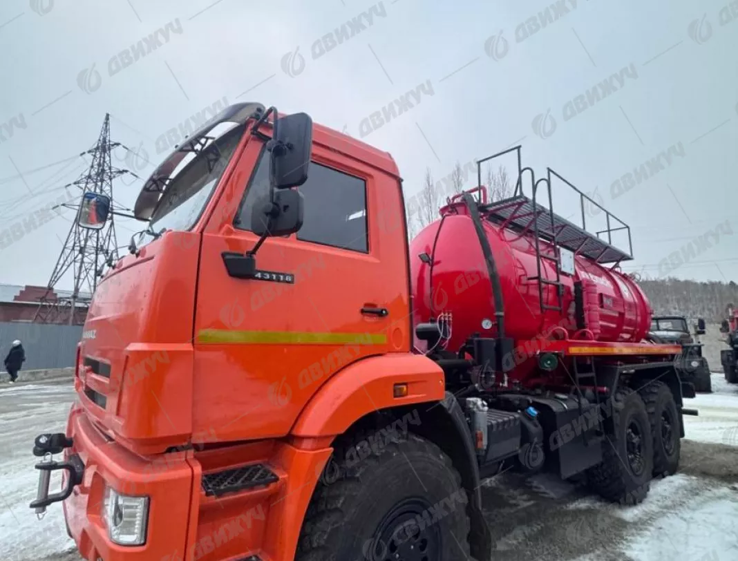 АКН-10 ОД на шасси КАМАЗ 43118-50 (насос КО-505, КПП ZF9)