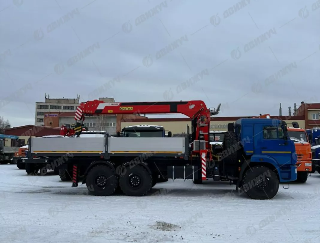 Бортовой камаз 43118-3090-76 (RR) с КМУ KineТесh FSC 200С