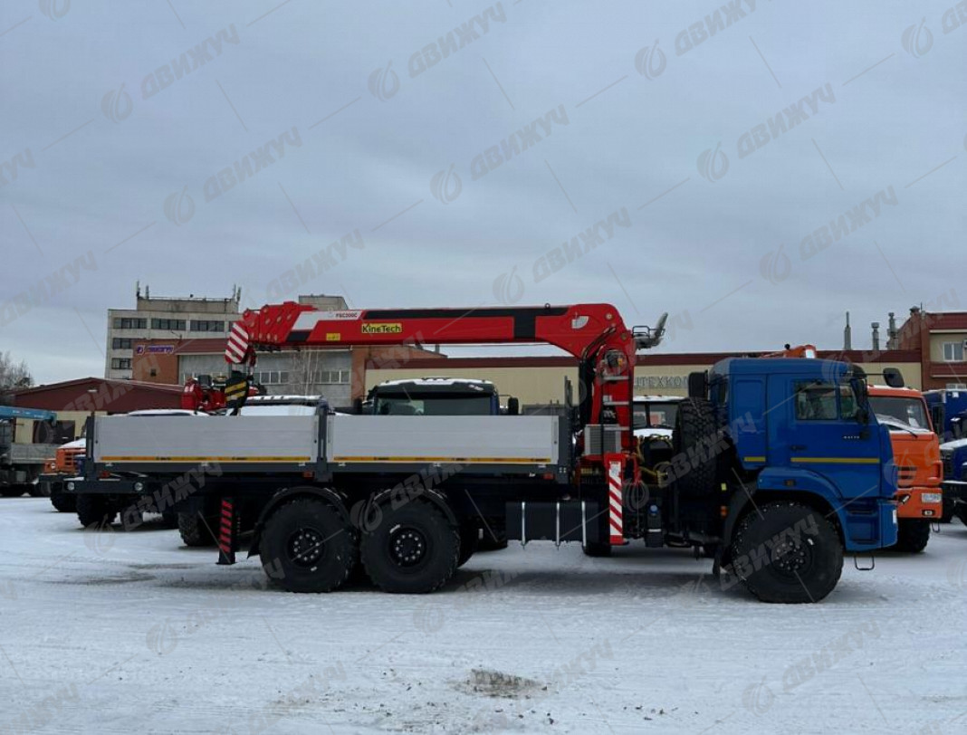 Бортовой камаз 43118-3090-76 (RR) с КМУ KineТесh FSC 200С