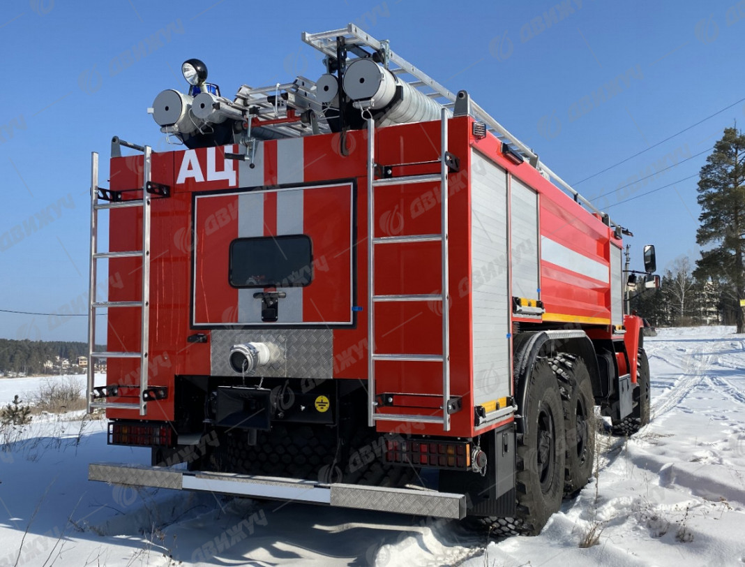 Автоцистерна пожарная АЦ-8,0-40 Урал NEXT 4320