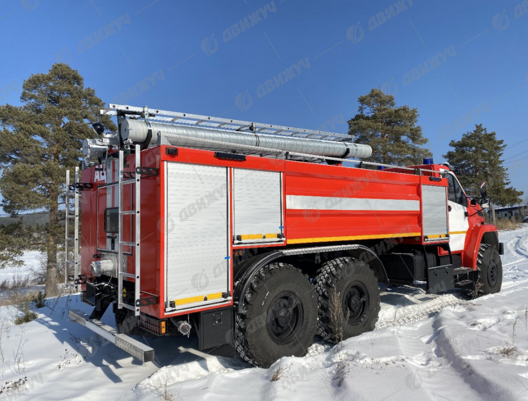 Автоцистерна пожарная АЦ-8,0-40 Урал NEXT 4320