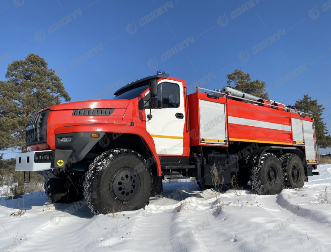 Автоцистерна пожарная АЦ-8,0-40 Урал NEXT 4320