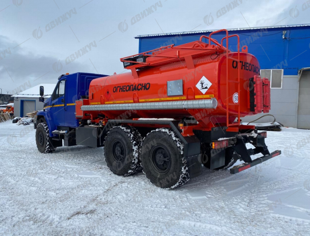 Автотопливозаправщик АТЗ-10 на шасси Урал Next 4320