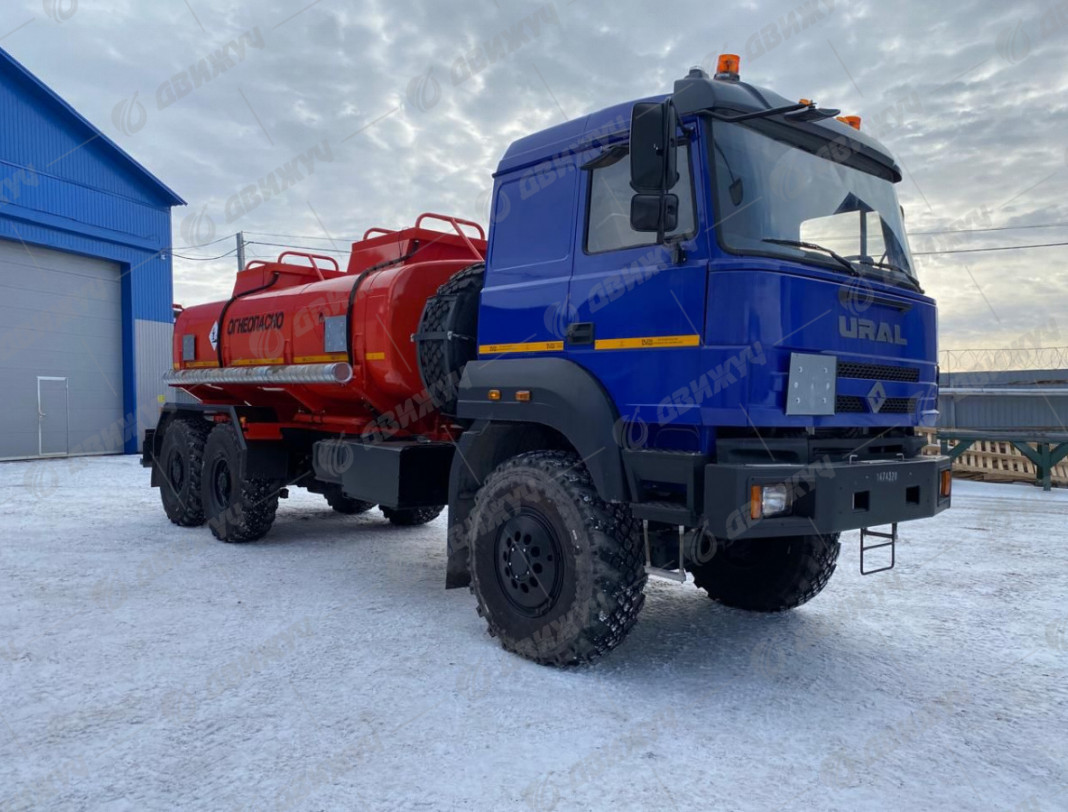 Автотопливозаправщик АТЗ-12 на шасси Урал 4320-4972