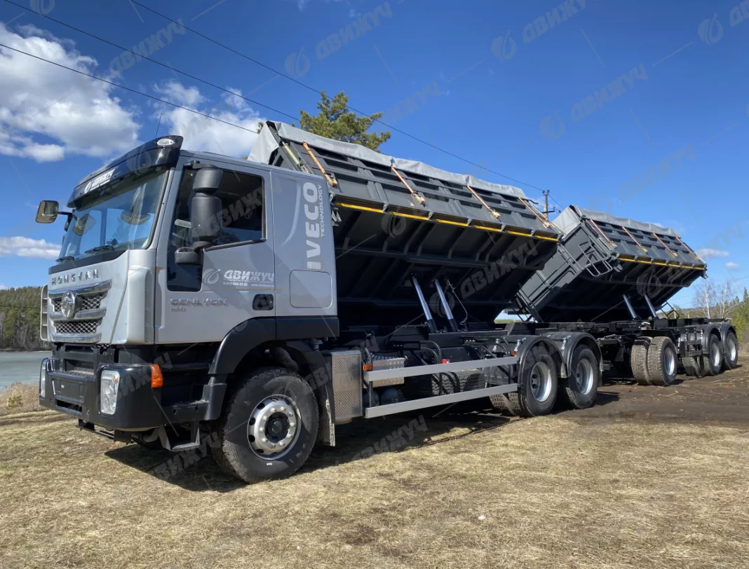 Самосвал-зерновоз HONGYAN CQ3266HV35D