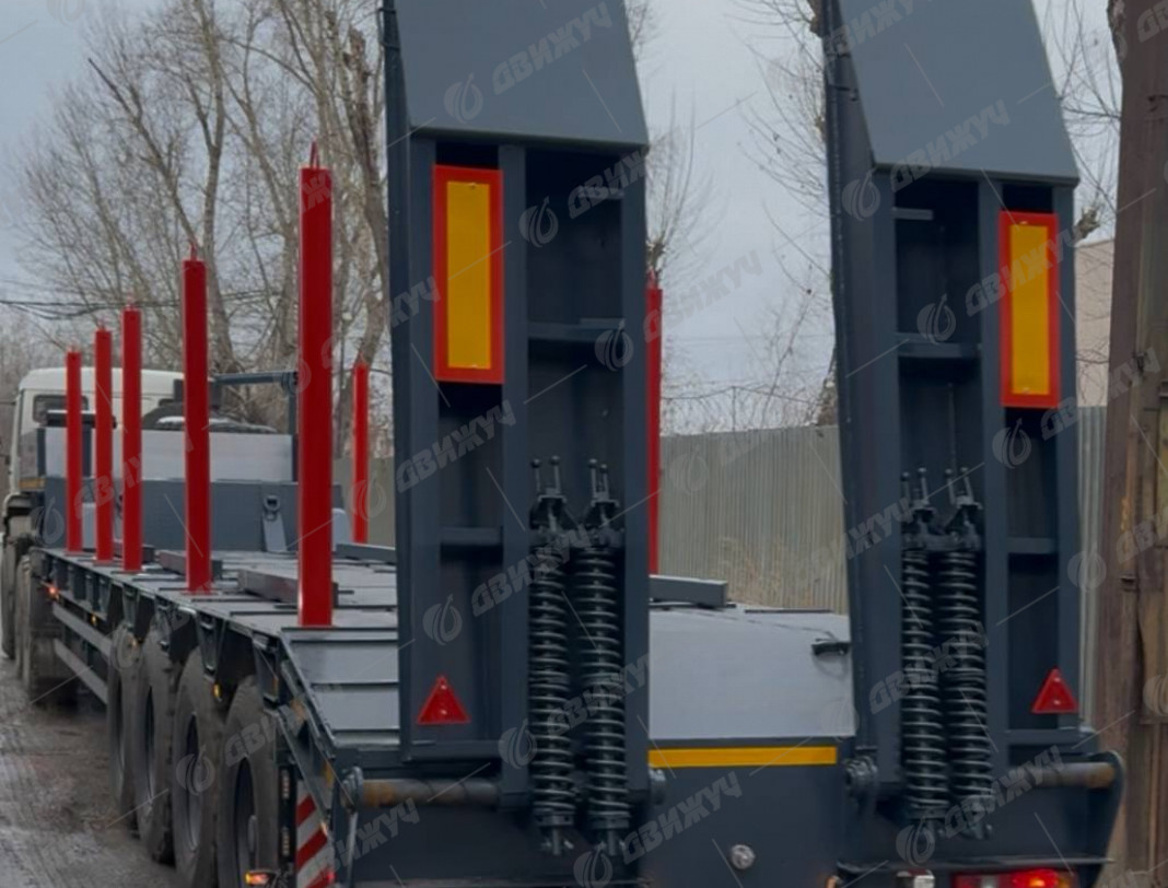 Полуприцеп-тяжеловоз ЧМЗАП 99903-0000041-КУ4 высокорамный